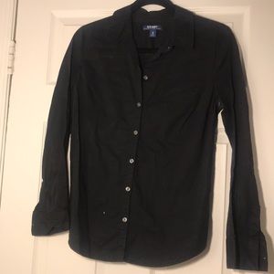 Black Button-Up